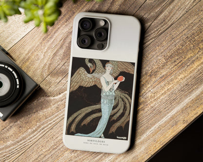 George Barbier - Sortilèges: Evening Dress, de Beer iPhone case