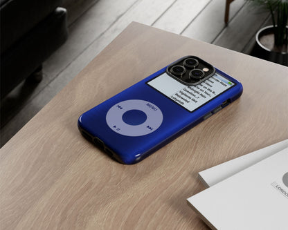 Midnights era iPod Nano style iPhone case