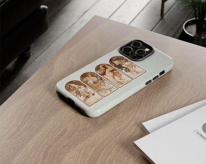 Alphonse Maria Mucha - The Seasons iPhone case