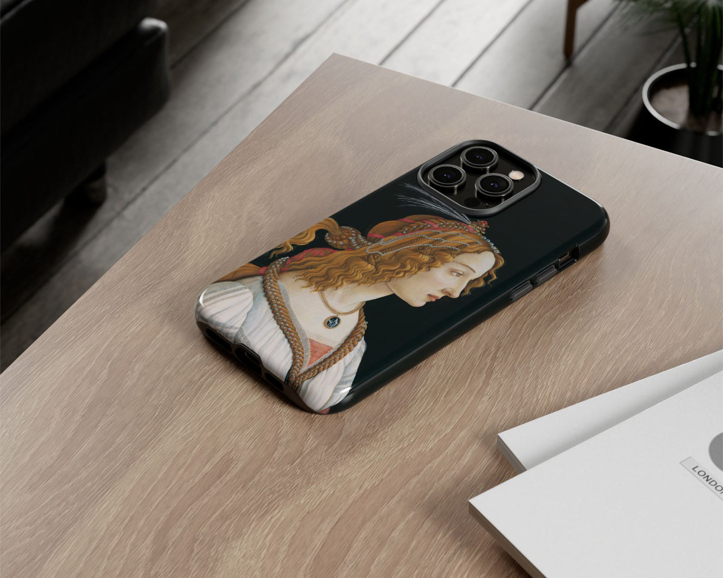 Sandro Botticelli - Portrait of a Young Woman iPhone case