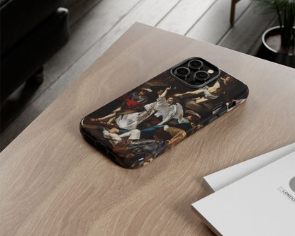 Cecco del Caravaggio - Resurrection iPhone case