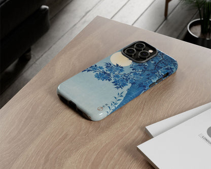 Ohara Koson - Blossoming Cherry on a Moonlit Night iPhone case