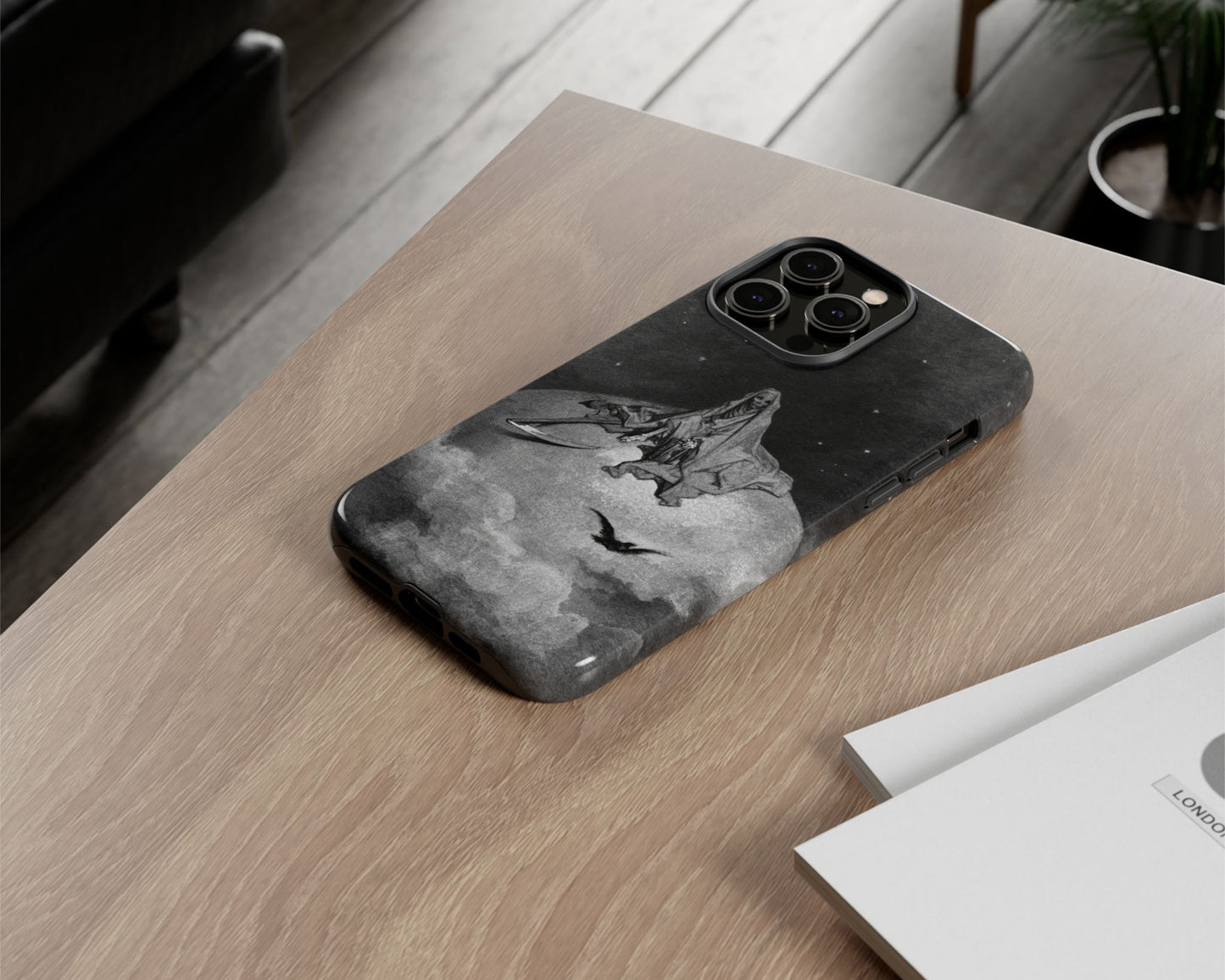 Gustave Dore - The Raven iPhone case