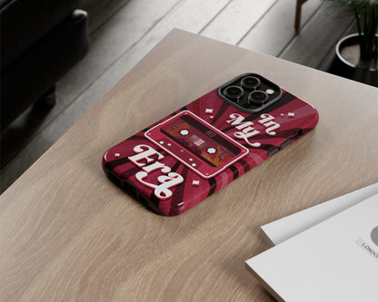 In my Red era vintage cassette tape iPhone case