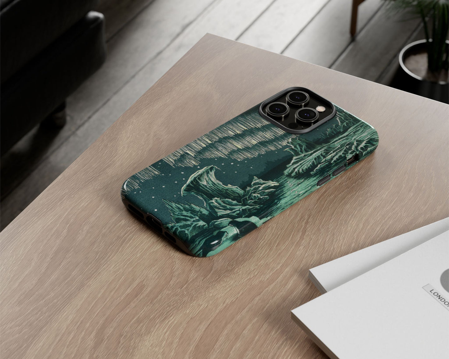 William MacKenzie - Aurora Borealis in High Latitudes iPhone case