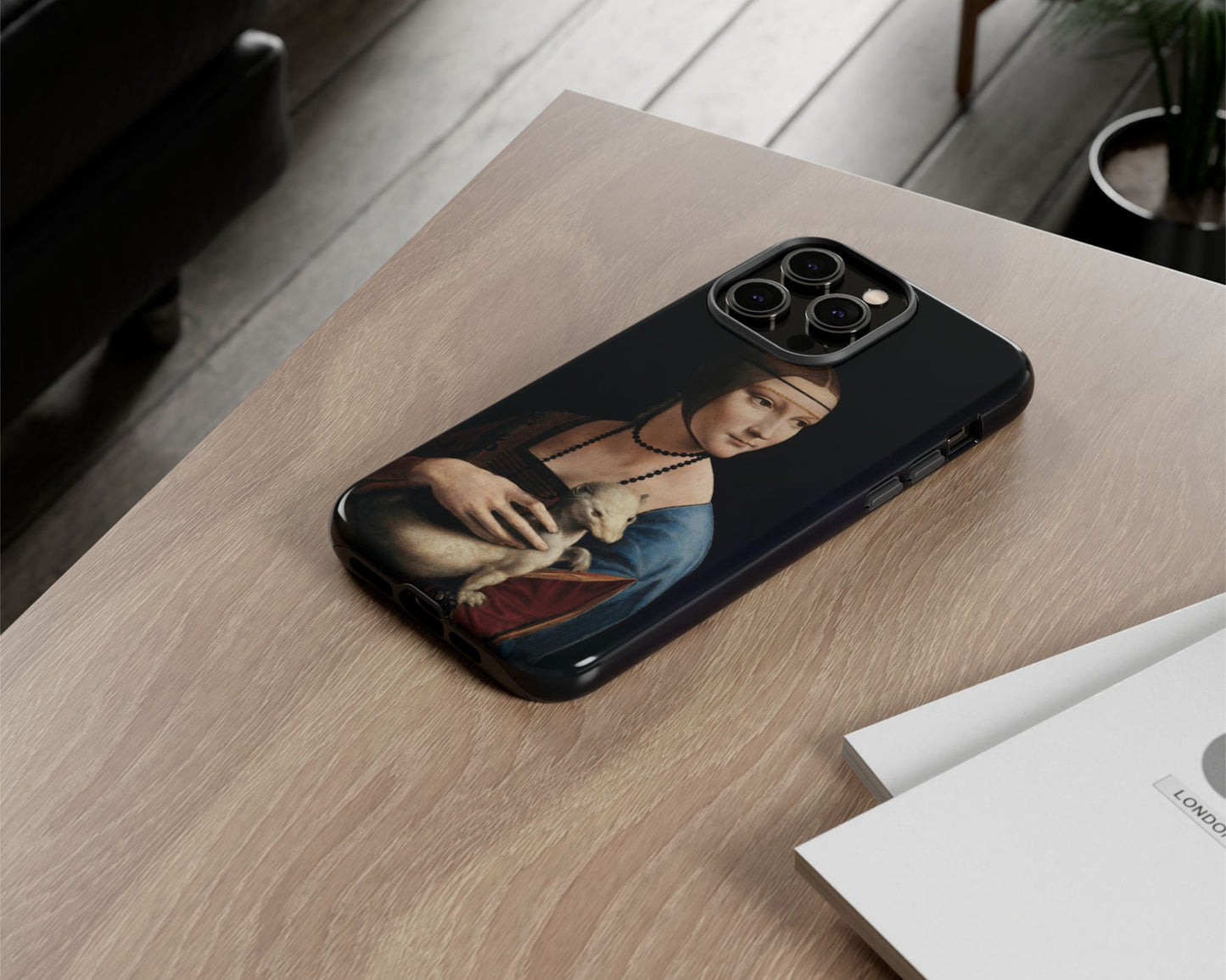 Leonardo Da Vinci - Lady with an Ermine iPhone case