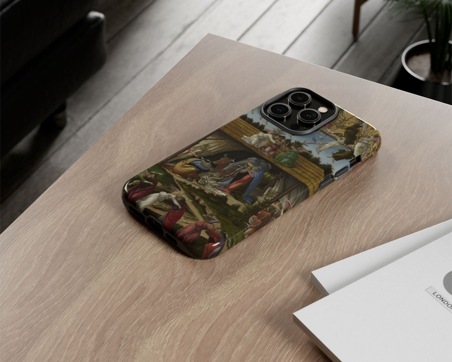 Sandro Botticelli - Mystic Nativity iPhone case