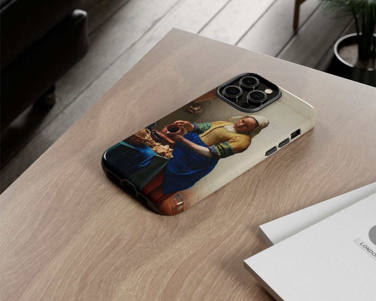 Johannes Vermeer - The Milkmaid iPhone case