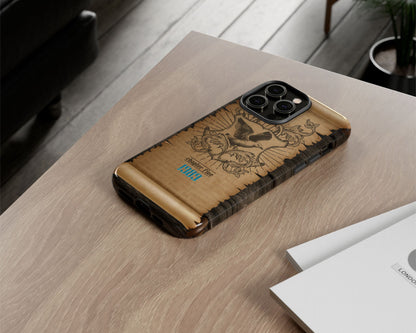 1989 era medieval scroll iPhone case