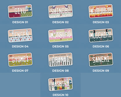 Set of the Hashira sticker