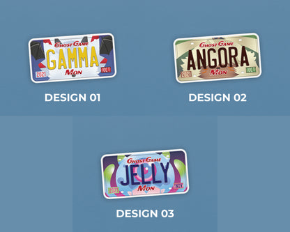 Set of anime characters sticker