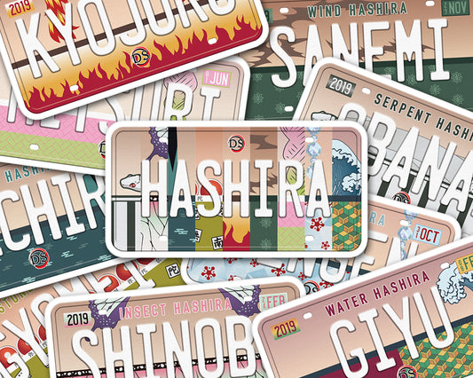 Set of the Hashira sticker