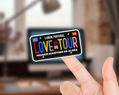 Love on Tour sticker