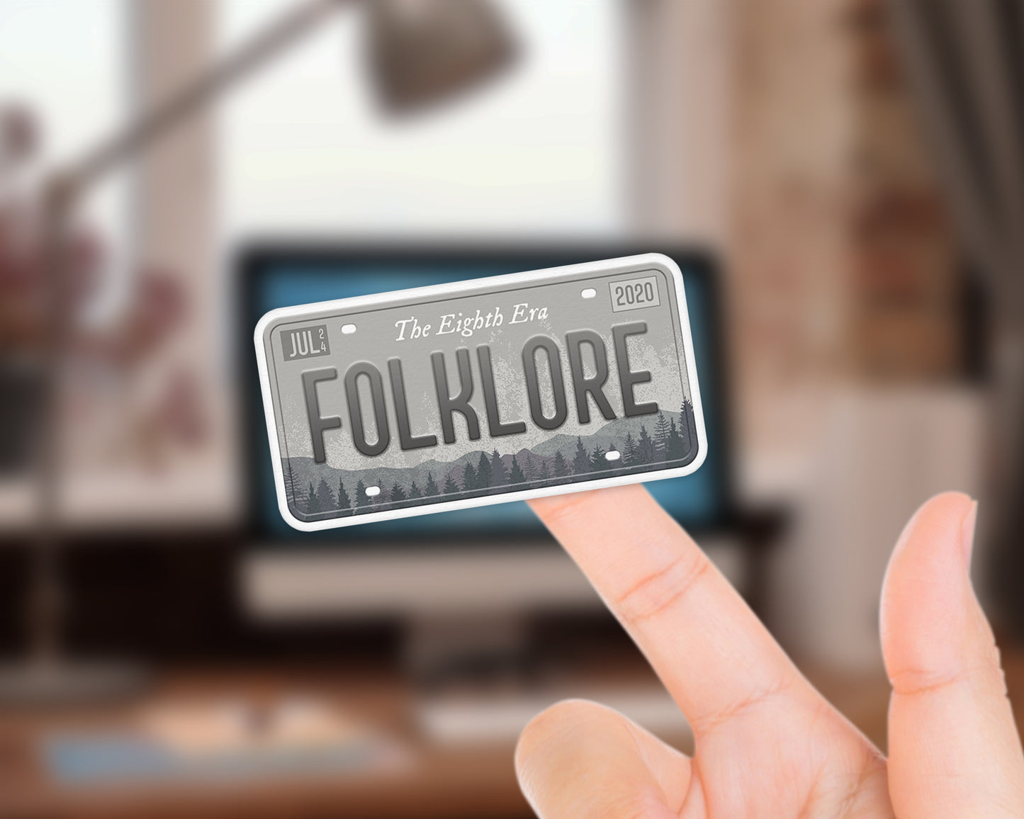 Folklore era sticker