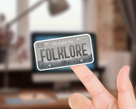 Folklore era sticker