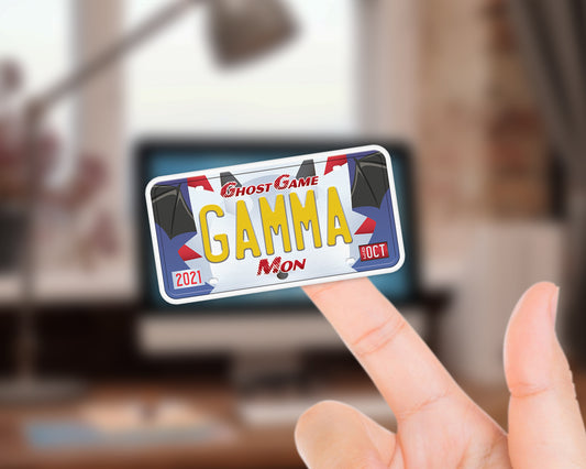 Gammamon sticker