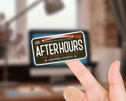After Hours til Dawn Tour sticker