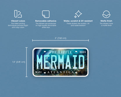 Little Mermaid (2023) movie sticker