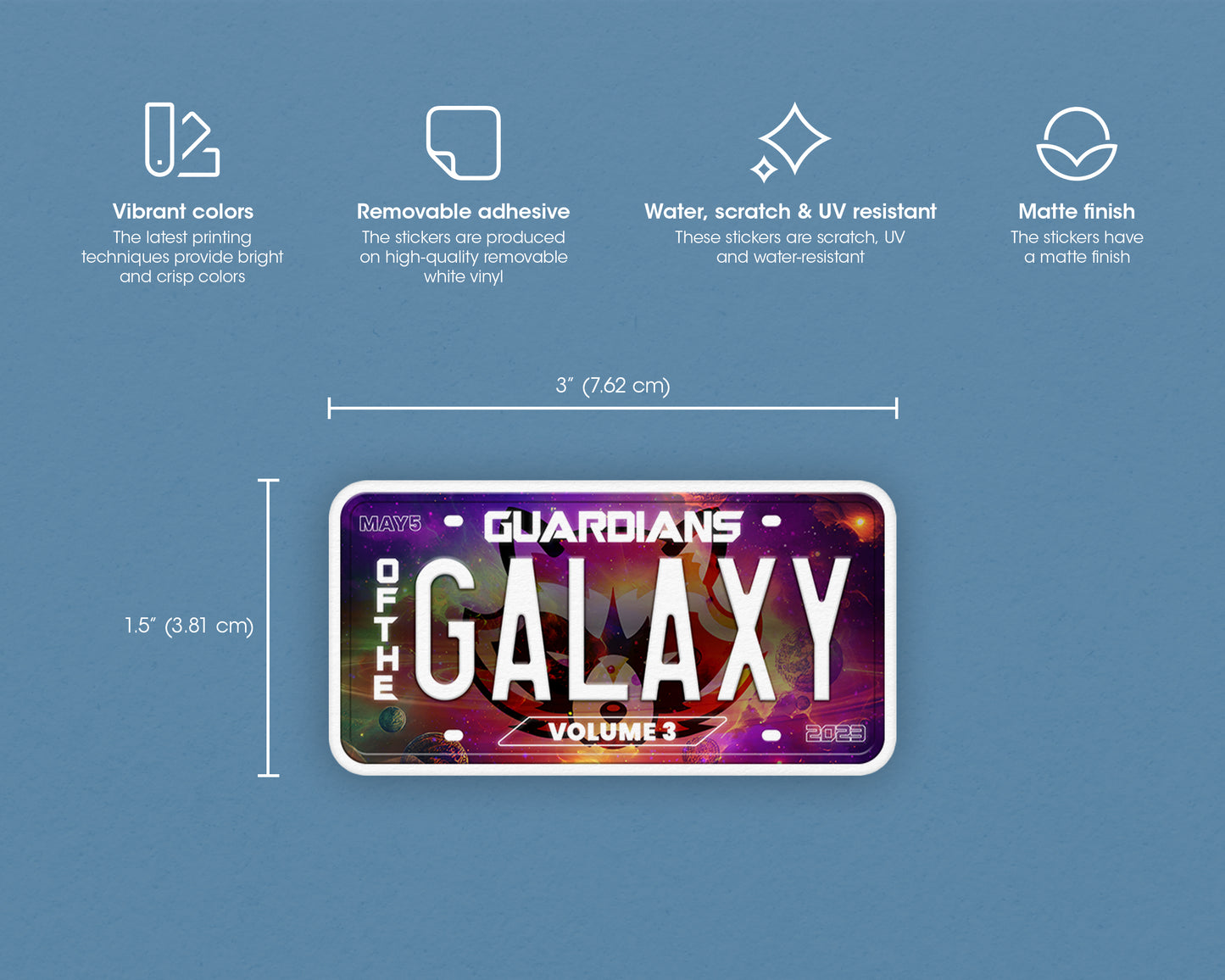 GotG Vol. 3 (2023) movie sticker