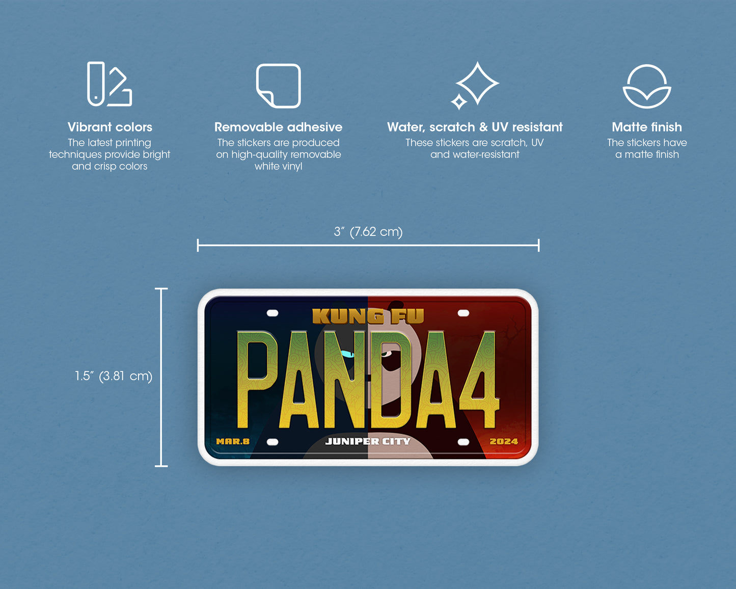 KungFu Panda 4 (2024) movie sticker