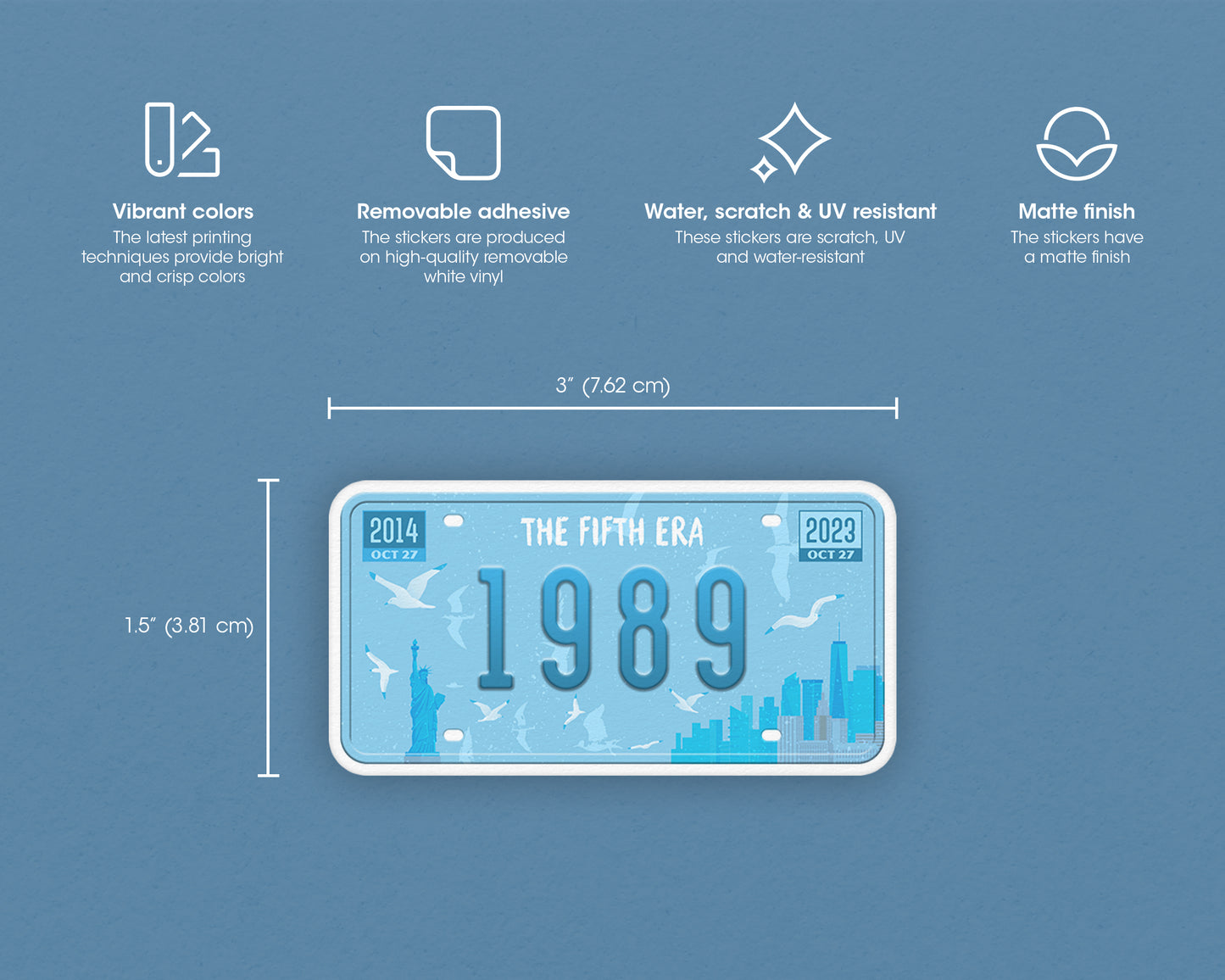 1989 era sticker