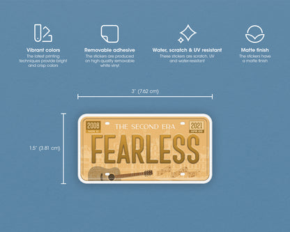 Fearless era sticker