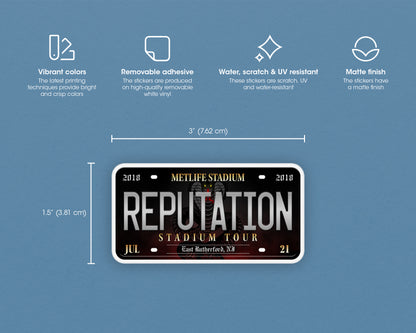 Reputation Stadium Tour sticker