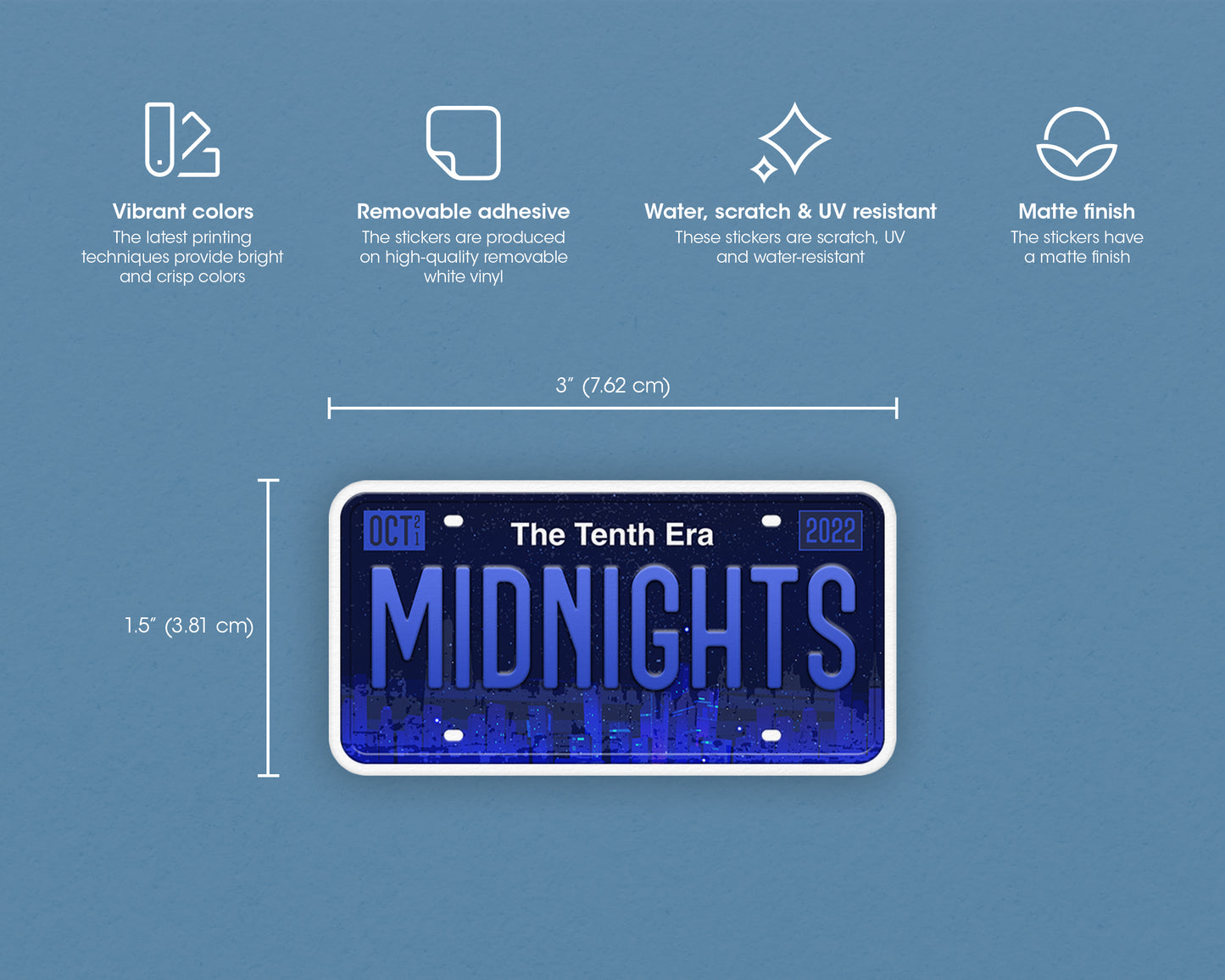 Midnights era sticker