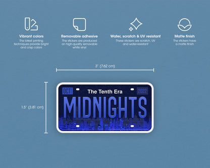 Midnights era sticker