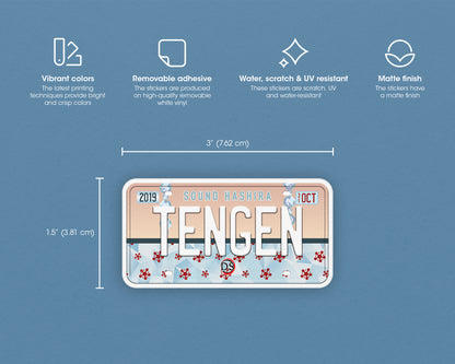 Tengen sticker