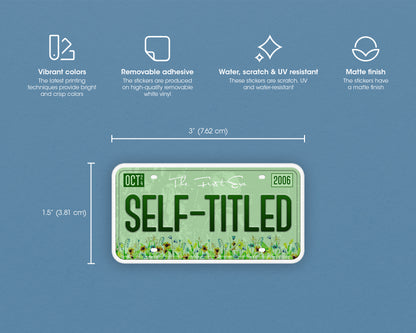 Self-titled era sticker