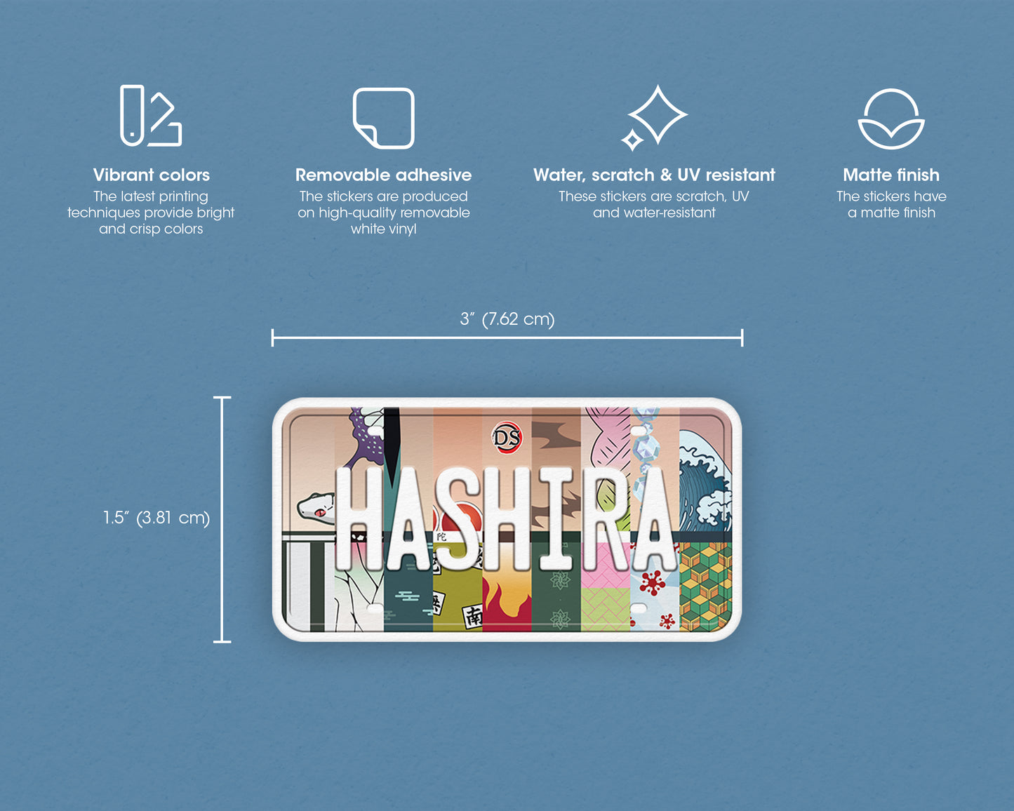 Set of the Hashira sticker