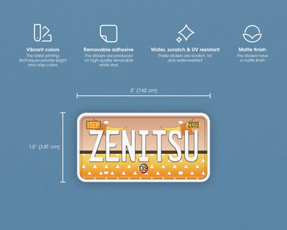 Zenitsu sticker