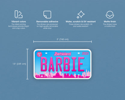 Barbie (2023) movie sticker