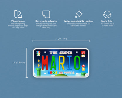 Mario Movie (2023) movie sticker