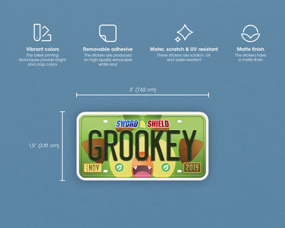 Grookey sticker