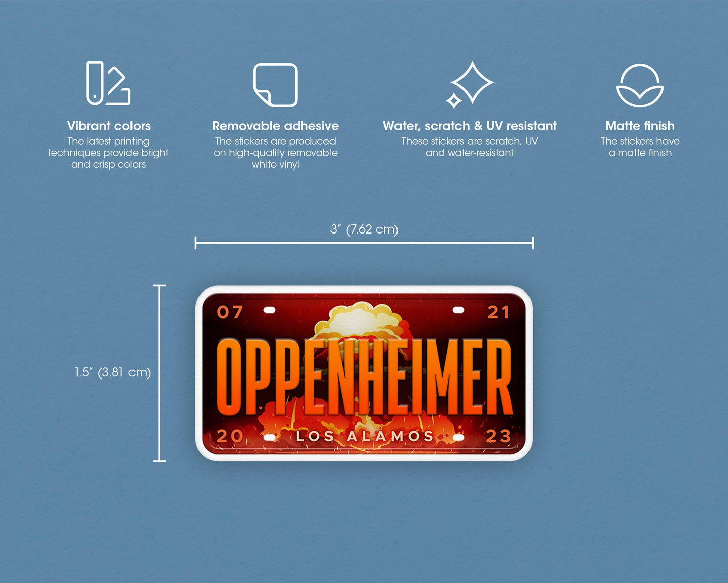 Oppenheimer (2023) movie sticker