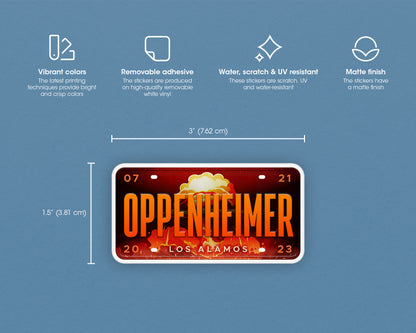 Oppenheimer (2023) movie sticker