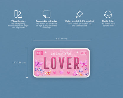 Lover era sticker