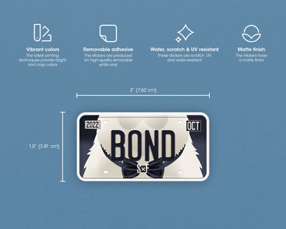 Set of anime characters sticker