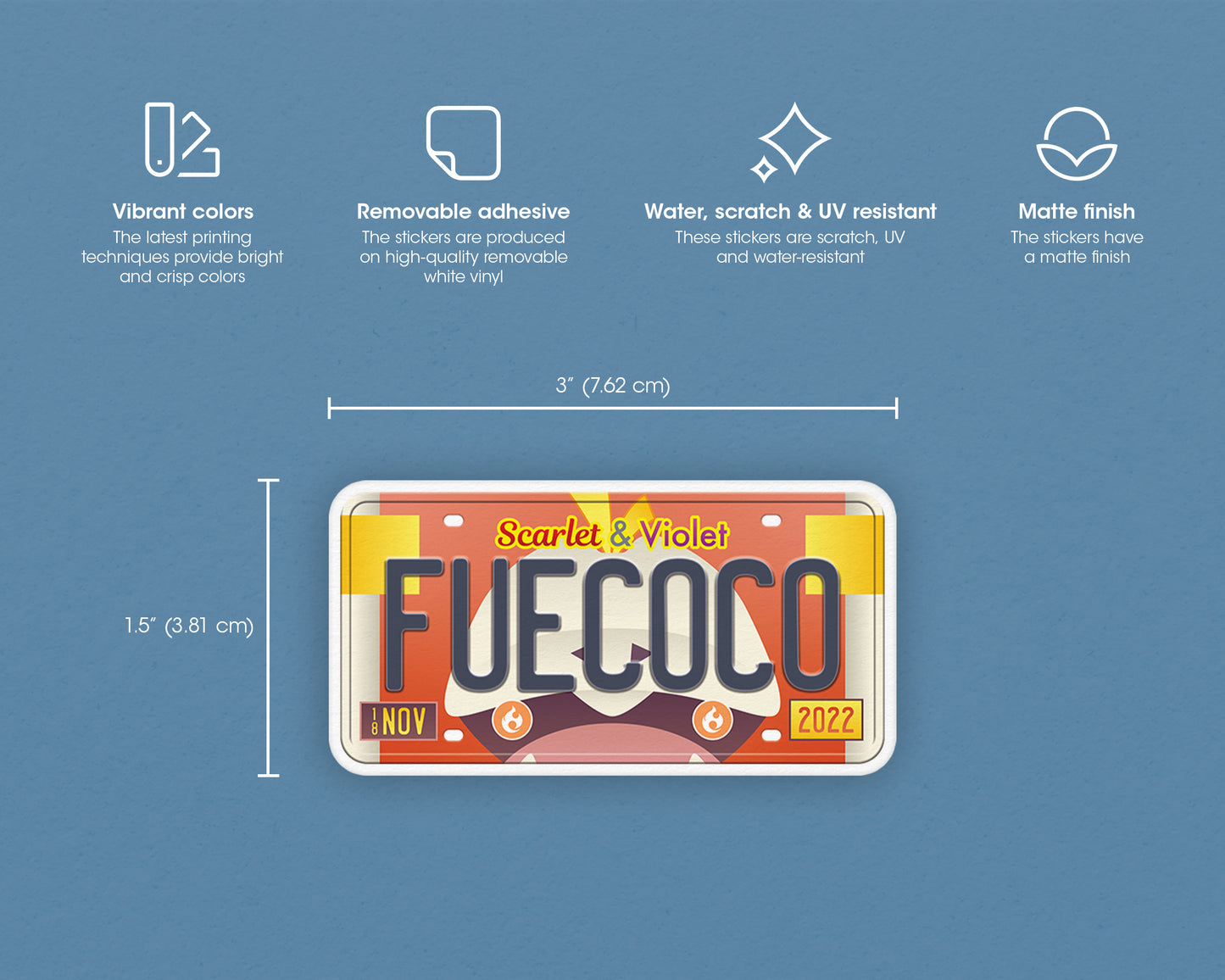 Fuecoco sticker