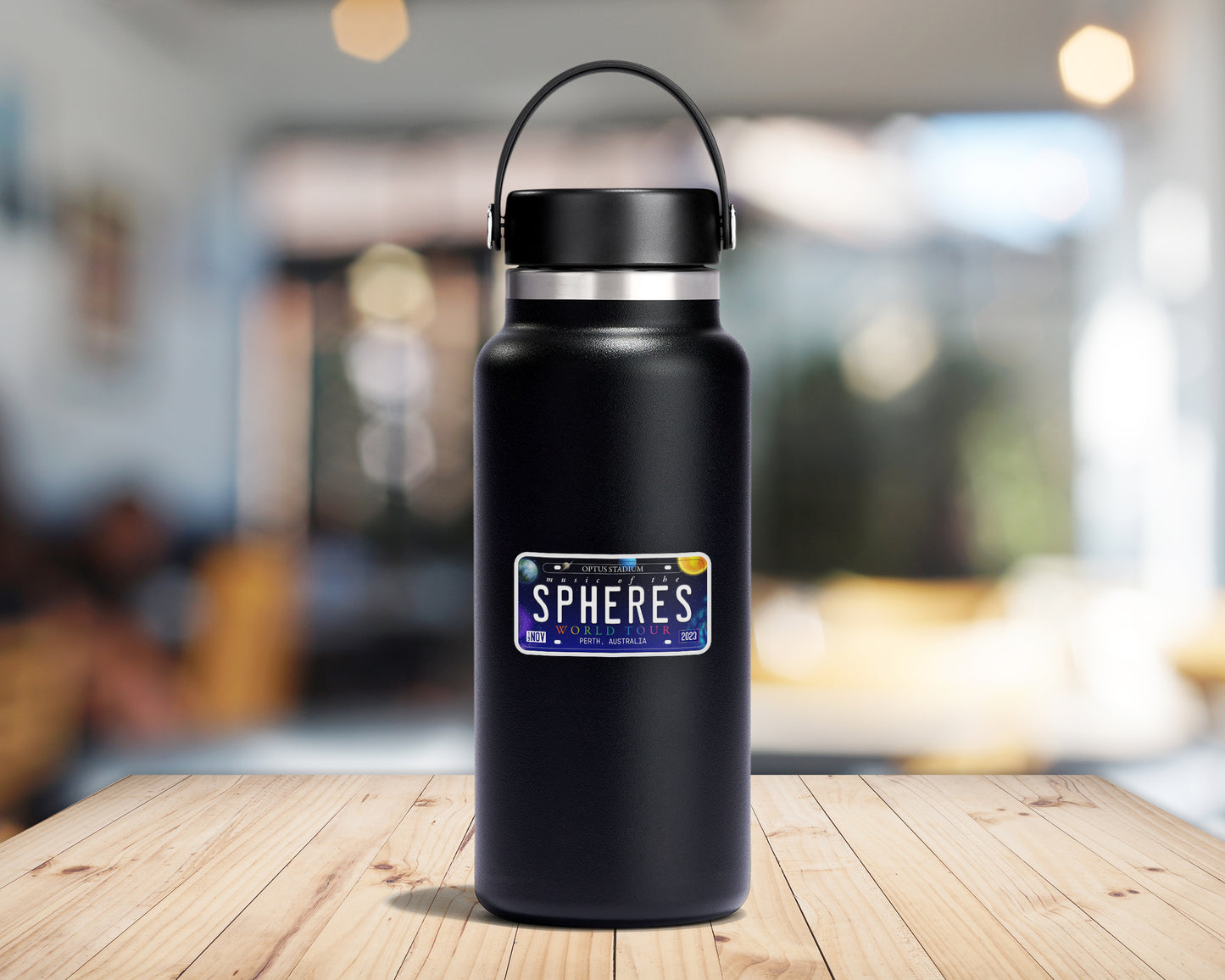 Music of the Spheres World Tour sticker