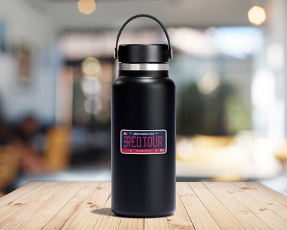 The Red Tour sticker