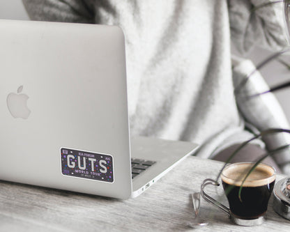 Guts World Tour sticker
