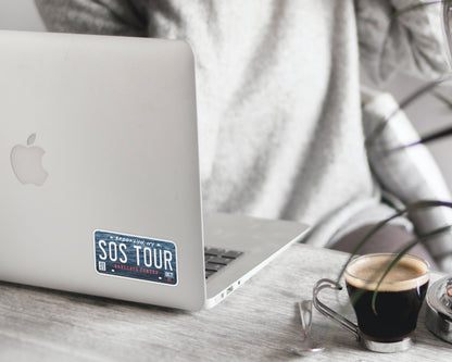 SOS Tour sticker
