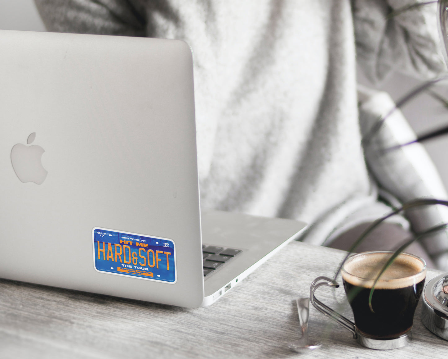 Hit Me Hard and Soft: The Tour sticker