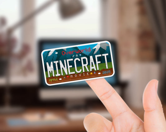 A Mine craft Movie (2025) movie sticker