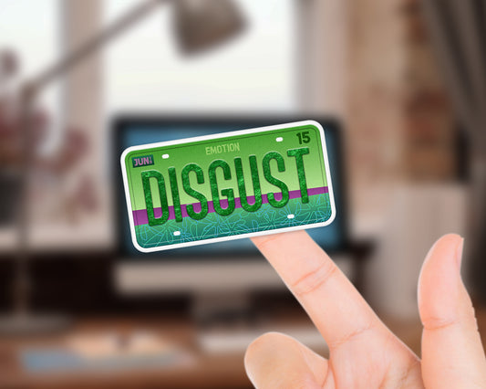 Disgust emotion sticker