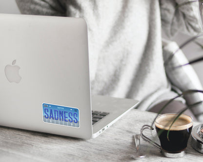 Sadness emotion sticker