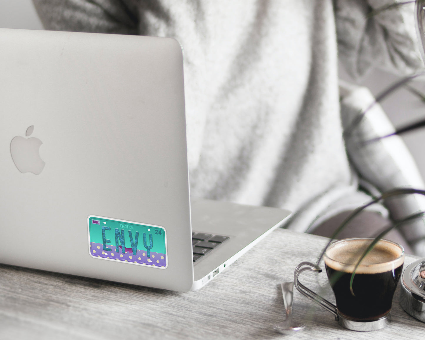 Envy emotion sticker